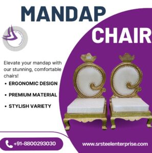 Mandap Chair | SR steel Enterprises