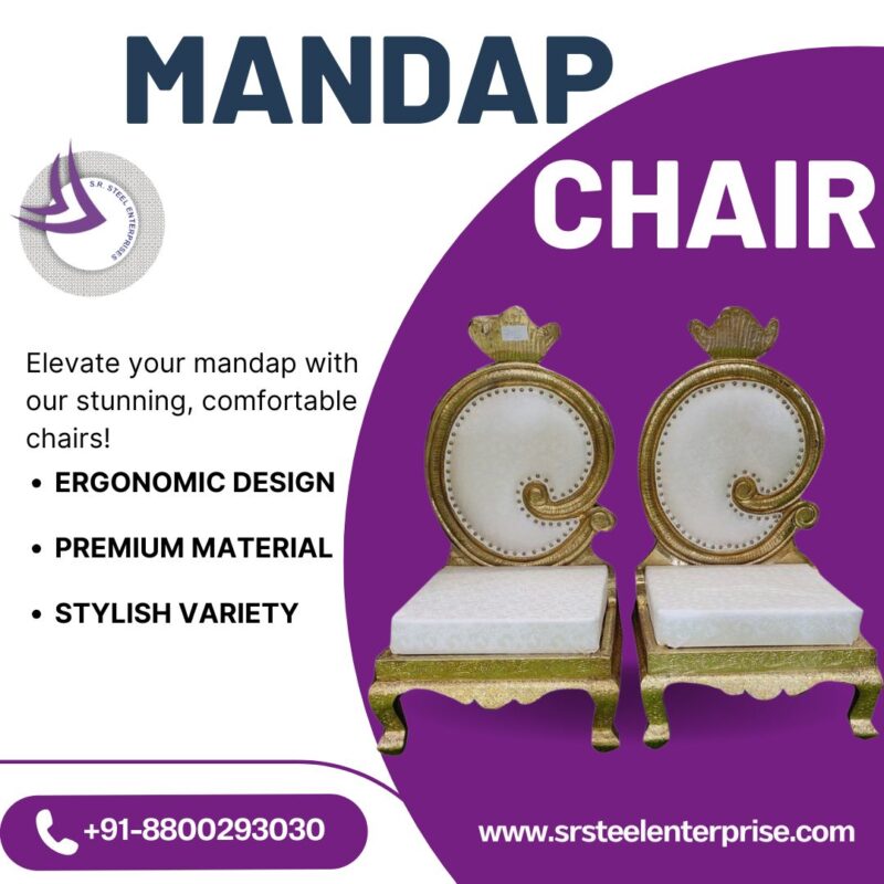 Mandap Chair | SR steel Enterprises